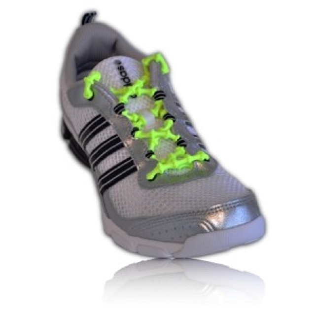 Xtenex lacets .... Vert fluo !